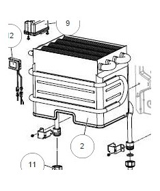 Intercambiador de 14 L