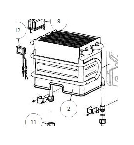 Intercambiador de 14 L