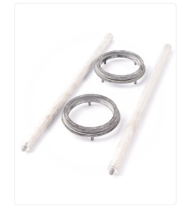 Kit 2 ánodos + 2 juntas para Equation EQ3 doble tanque