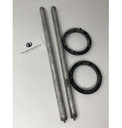 Kit 2 ánodos + 2 juntas para Equation EQ3 doble tanque