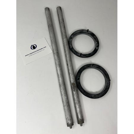 Kit 2 ánodos + 2 juntas para Equation EQ3 doble tanque