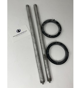 Kit 2 ánodos + 2 juntas para Equation EQ3 doble tanque