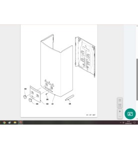 Alargue Vaillant para mando caudal