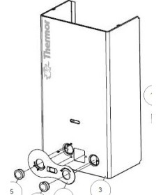 Tapa frontal Thermor 14 L