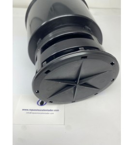 TERMINAL COAXIAL VERTICAL Ø60/100 CORTO