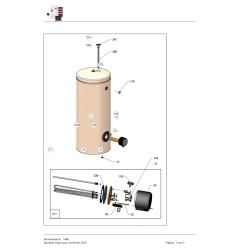 Kit resistencia 5000w + junta