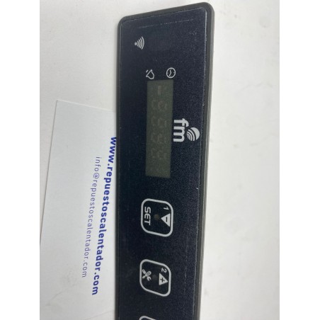 Panel de mando estufa FM Calefacción 3 botones