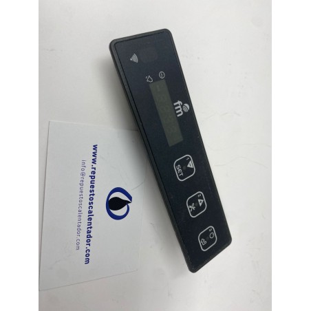 Panel de mando estufa FM Calefacción 3 botones