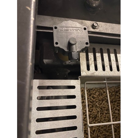Purgador de aire para estufa pellets