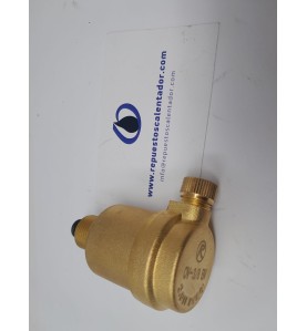 Purgador de aire para estufa pellets