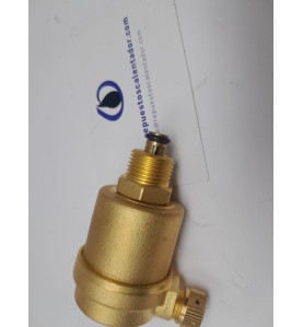 Purgador de aire para estufa pellets