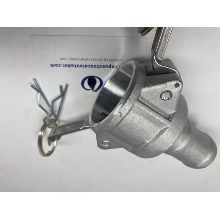 Camlock aluminio tipo C 1"1/4