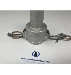 Camlock aluminio tipo C 1"1/4