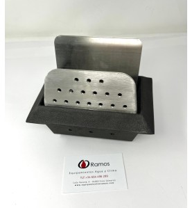 Cenicero estufa bronpi modelo Dama-h