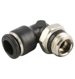 Racor codo para tubo Ø6mm - 1/8