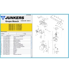 VÁLVULA CALDERA JUNKERS NECKAR