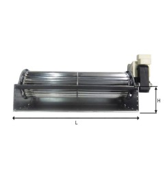 copy of Ventilador aire tangencial estufa pellets