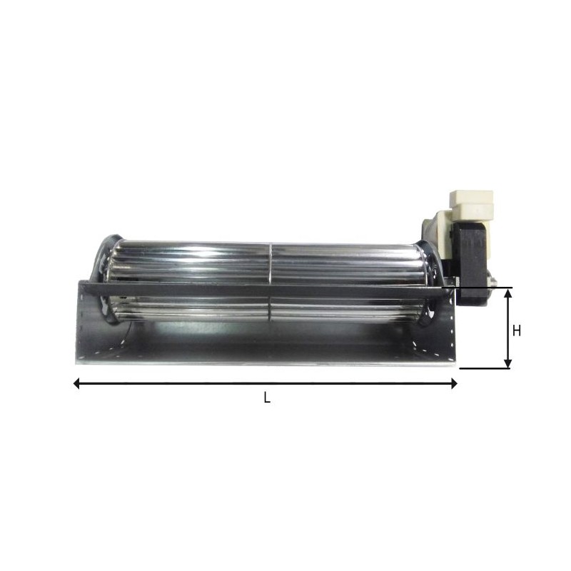 Ventilador aire tangencial estufa pellets KALOR
