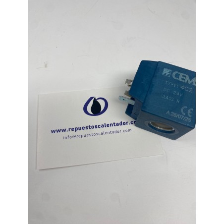 Bobina para electroválvula Recambio NC CA 24V