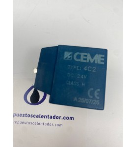 Bobina para electroválvula Recambio NC CA 24V
