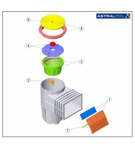Tapa cesto Skimmer ASTRALPOOL