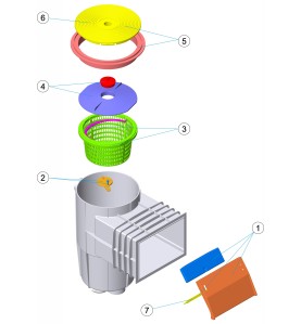 Tapa skimmer Astralpool