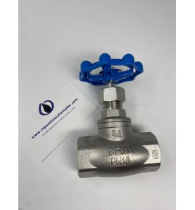 Válvula de globo acero inox DN 3/4 PN16
