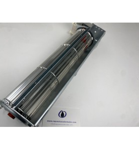 Turbina ventilador estufa pellets