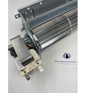 Turbina ventilador estufa pellets