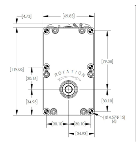 Motorreductor ESTUFA PELLETS  eje: 9,52 mm