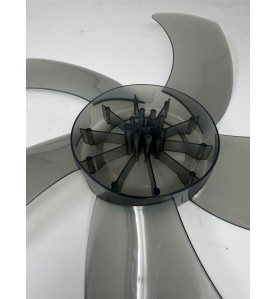 Aspas ventilador 350 mm Negro