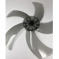 Aspas ventilador 350 mm Negro