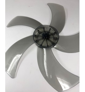 Aspas ventilador 350 mm Negro