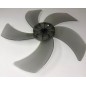 Aspas ventilador 350 mm Negro