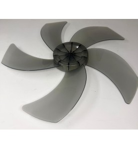 Aspas ventilador 350 mm Negro