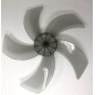 Aspas ventilador 350 mm Negro