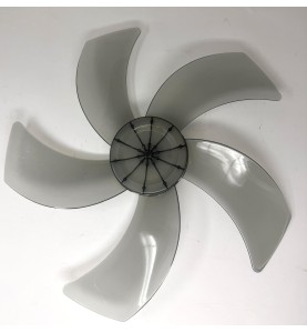 Aspas ventilador 350 mm Negro