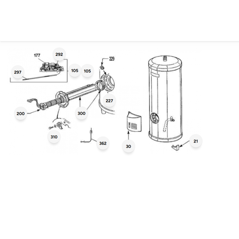 Despiece completo 272036  GZT ACI TEC 150 trifásico