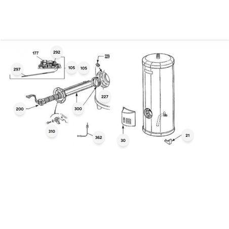 Despiece completo 272036  GZT ACI TEC 150 trifásico