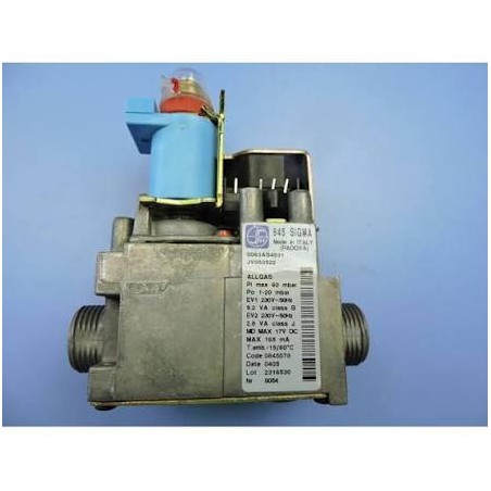 Bloque regulador de gases H