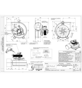 Extractor de humos estufa de pellets