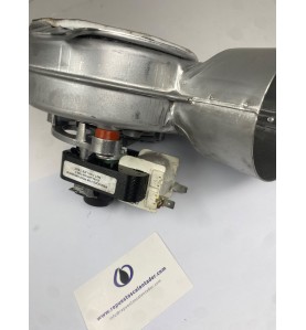 Extractor de humos estufa de pellets
