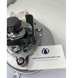 Extractor de humos estufa de pellets