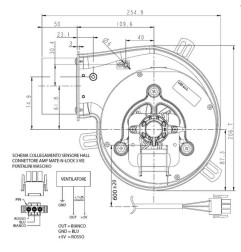 Ventilador extractor de humos Mcz/Red