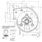 Ventilador extractor de humos Mcz/Red Ventilador extractor de humos Mcz/Red