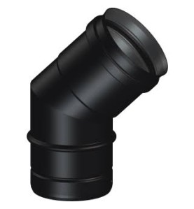 CODO Ø80 45º MH marca DINAK