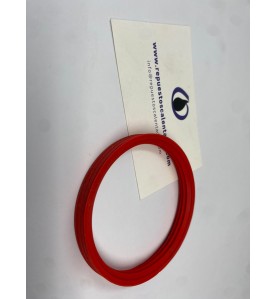 JUNTA SILICONA ROJA union tubo