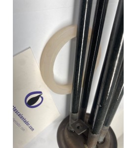 Resistencia blindada 700+700W Inox Flat 30-50L