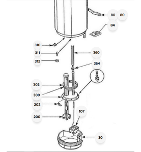 Junta ánodo Thermo