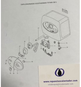 Despiece Termo ECOTHERMO TITAN